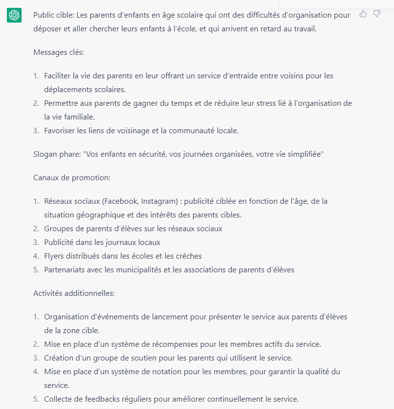 créer campagne marketing chatgpt