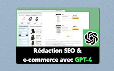 ChatGPT-4 et e-commerce : process pour vos pages catégorie