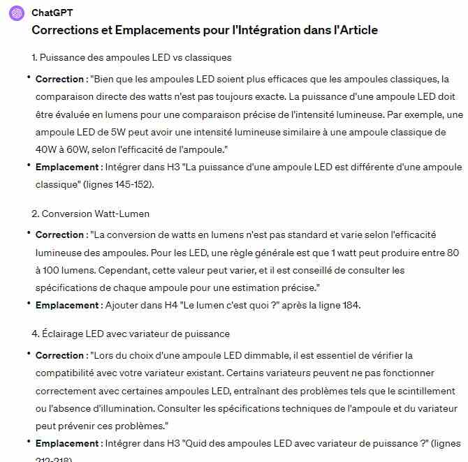 etape 2 - correction article avec chatgpt - output