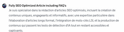 chatbot personnalisé (Custom GPT) Fully Optimized Article