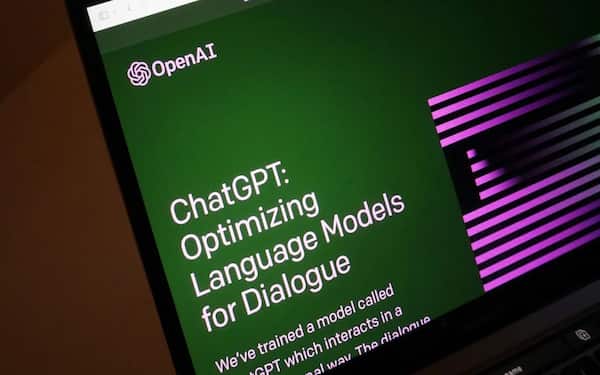 OpenAI et chatGPT sur un smartphone