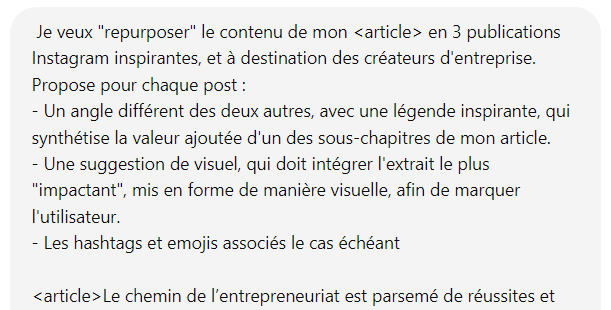 ChatGPT o1 : meilleur que GPT 4o pour la création de contenu ? 7 prompt création posts instagram