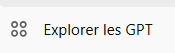 Explorer les Customs GPT (chatbots personnalisés)