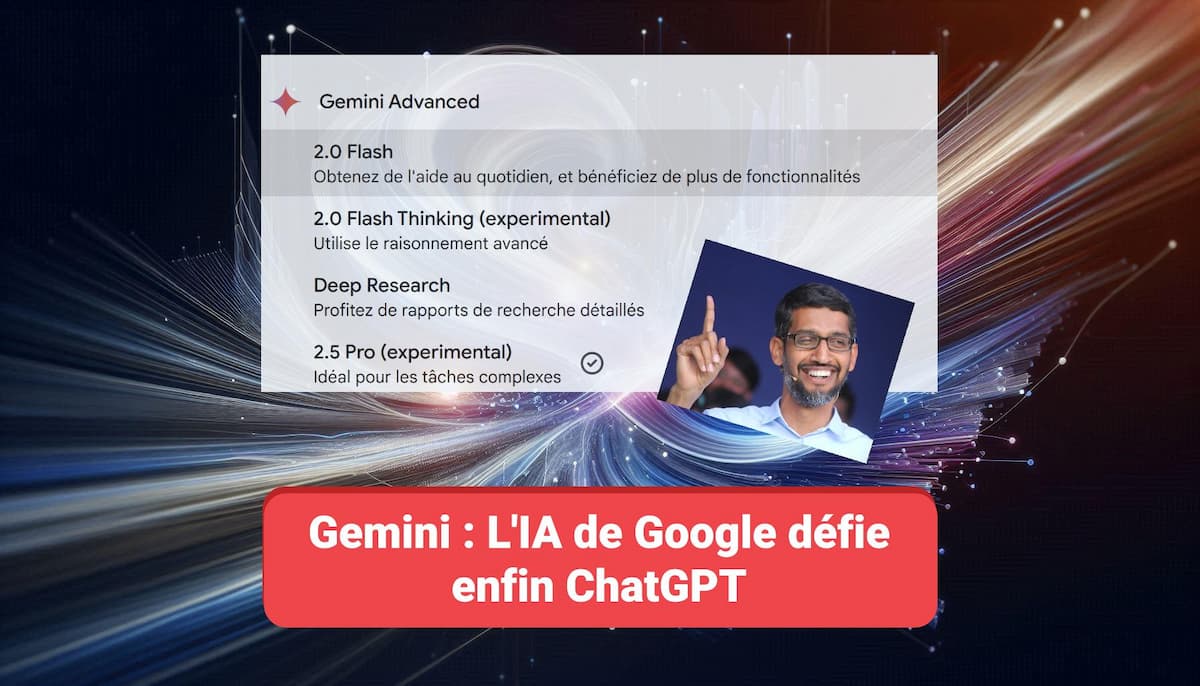 Gogole Gemini Hero Image : l'IA de google enfin capable de défier ChatGPT