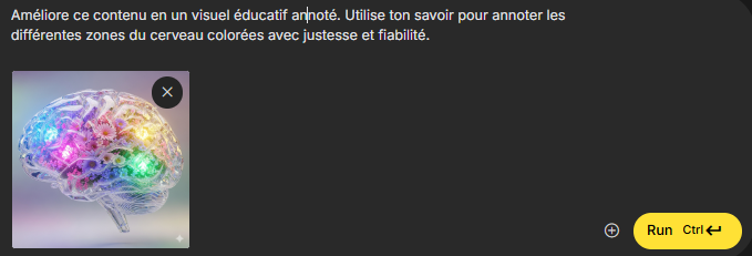prompt pour concevoir un visuel éducatif avec Nano Banana (Gemini 2.5 Flash Image)