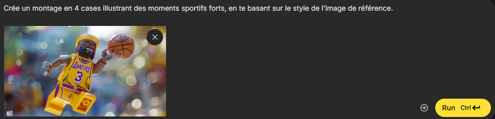 Prompt pour utiliser un personnage type et générer d'autres visuels sur cette base avec Nano Banana (Gemini 2.5 Flash Image)