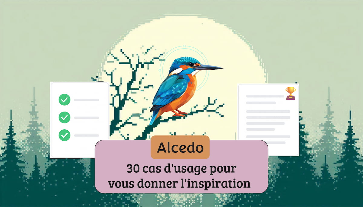 Alcedo : 30 use case pour bien utiliser l'outil d'IA de rédaction experte