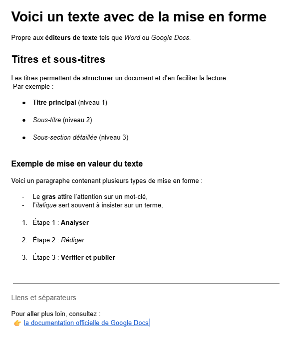 Guide du Markdown pour bien prompter 1 image