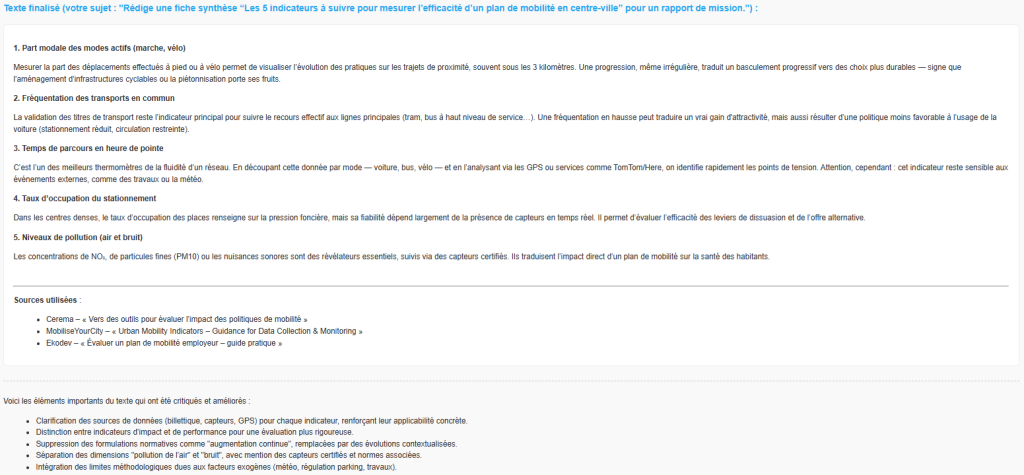 Alcedo USE CASE 18 resultat