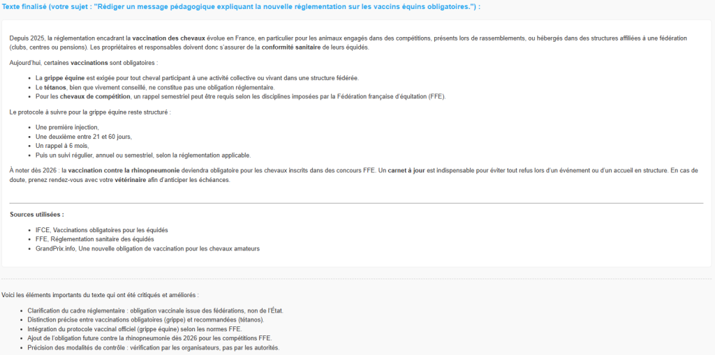 Alcedo USE CASE 22 resultat