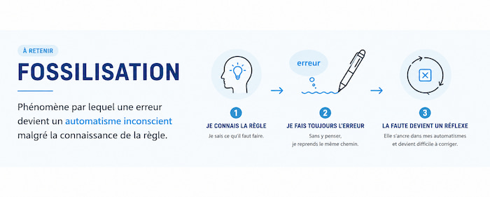 Langue française : testez votre niveau et progressez sur les pièges les plus fréquents 2 linguistique : Fossilisation