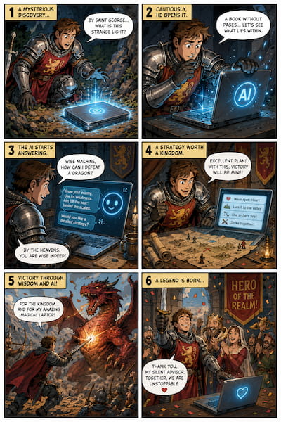 32 tendances & idées de visuels à créer avec ChatGPT Images 2.0 13 La planche de bande dessinée