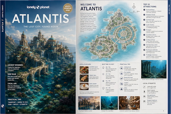 32 tendances & idées de visuels à créer avec ChatGPT Images 2.0 18 Le guide touristique d'un monde imaginaire