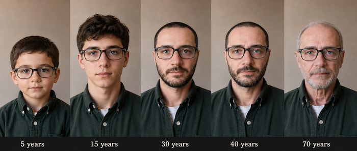 32 tendances & idées de visuels à créer avec ChatGPT Images 2.0 6 Le portrait qui traverse les âges