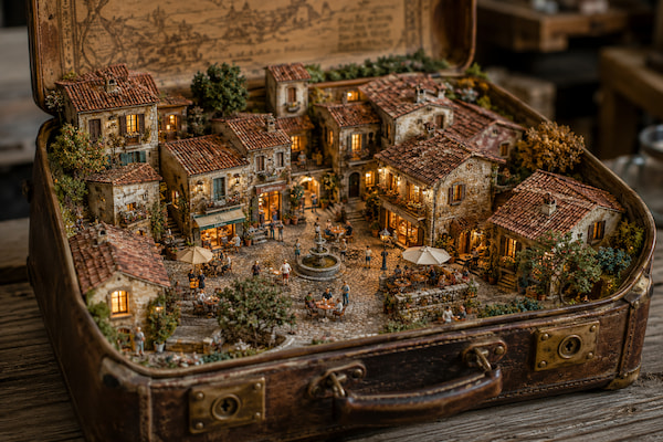 32 tendances & idées de visuels à créer avec ChatGPT Images 2.0 30 Un diorama miniature hyperréaliste