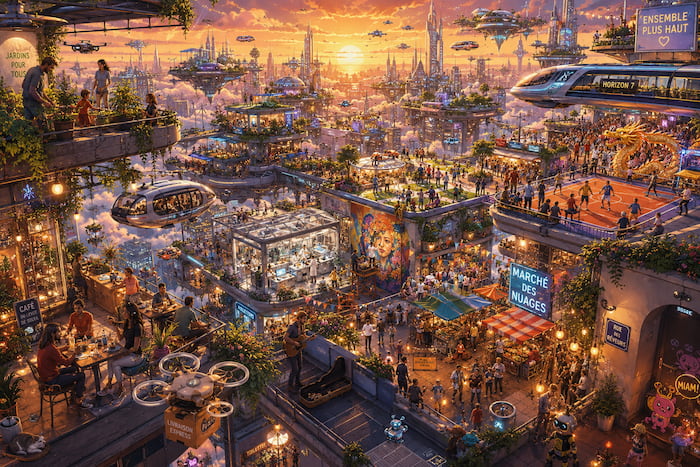 32 tendances & idées de visuels à créer avec ChatGPT Images 2.0 29 Une fresque en micro-détails