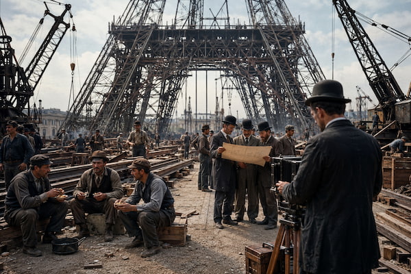 32 tendances & idées de visuels à créer avec ChatGPT Images 2.0 26 Une scène « Behind the scenes » d'un événement historique
