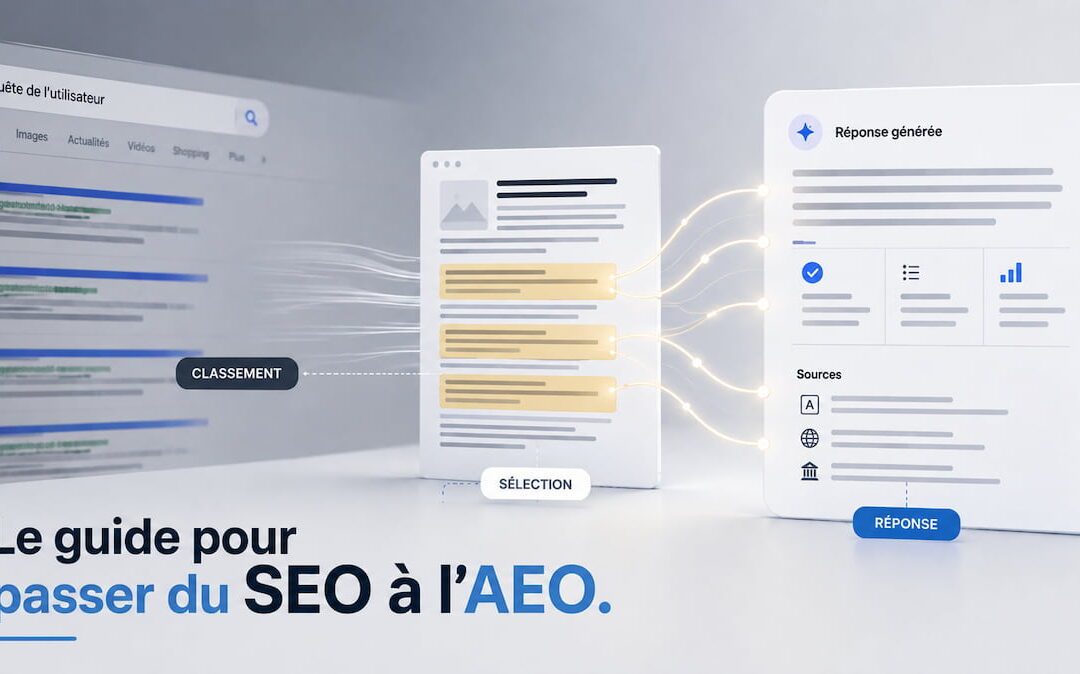 AEO, GEO : le guide pour optimiser sa visibilité dans les moteurs de réponse
