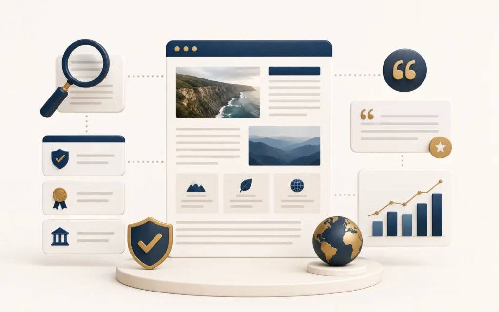 Comment rendre une newsletter visible sur Google et dans les IA ? 3 Page de newsletter structurée pour être vérifiable et citée par les IA