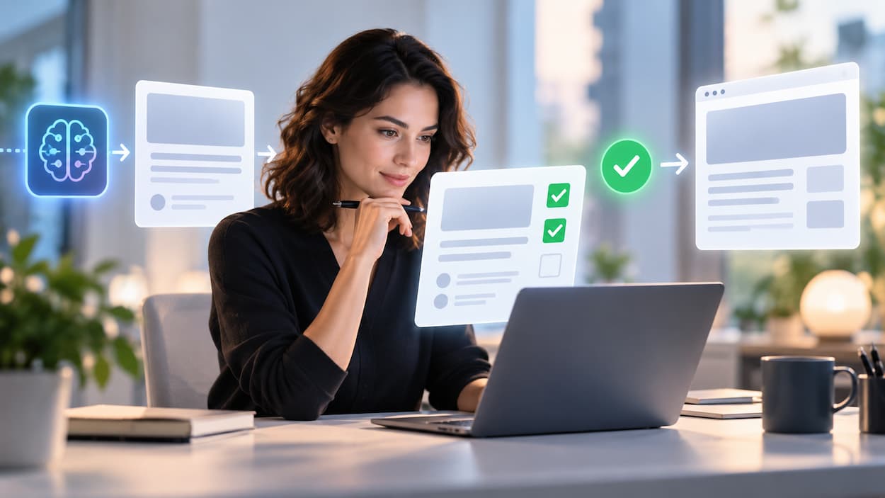 Hero_Documentation Google : plus de contrôle humain dans les flux de validation de contenu par IA